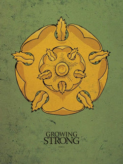 Affiche Art Game of Thrones - Tyrell 60x80cm