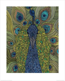 Affiche Art Valentina Ramos - The Peacock 40x50cm
