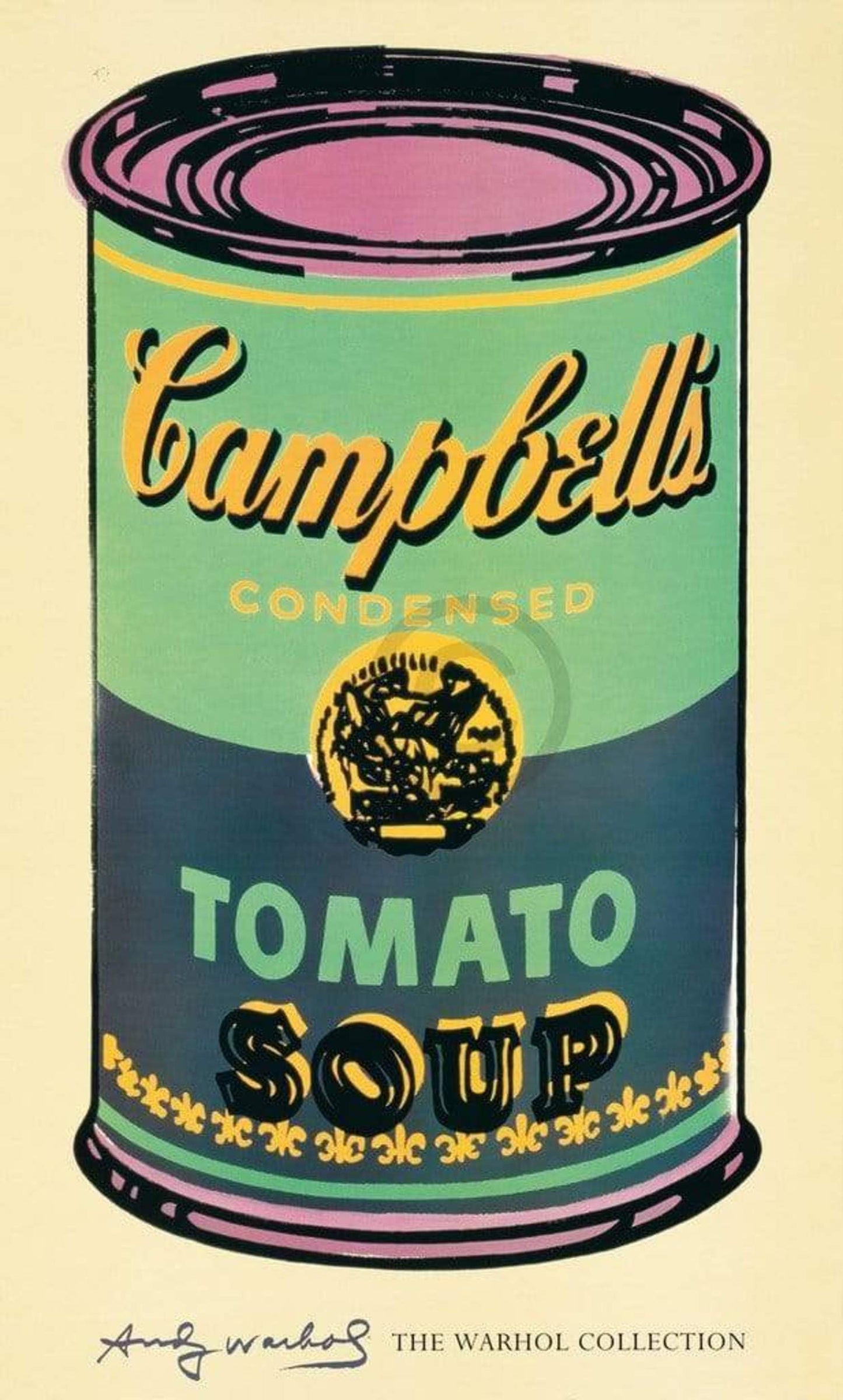 Affiche Art - Andy Warhol - Campbell's Soup 60x100 cm