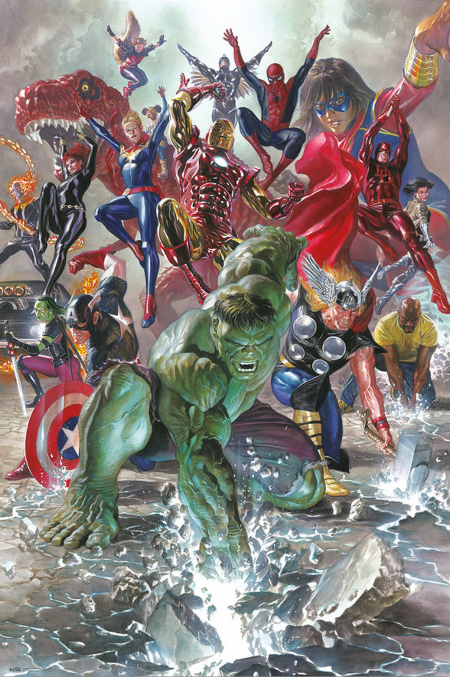 Poster Marvel - Los Vengadores Marvel - Legacy 61x91,5cm