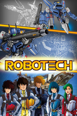 Poster Robotech Vf Crew 61x91,5cm