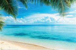 Poster Azure Ocean View 91,5x61cm