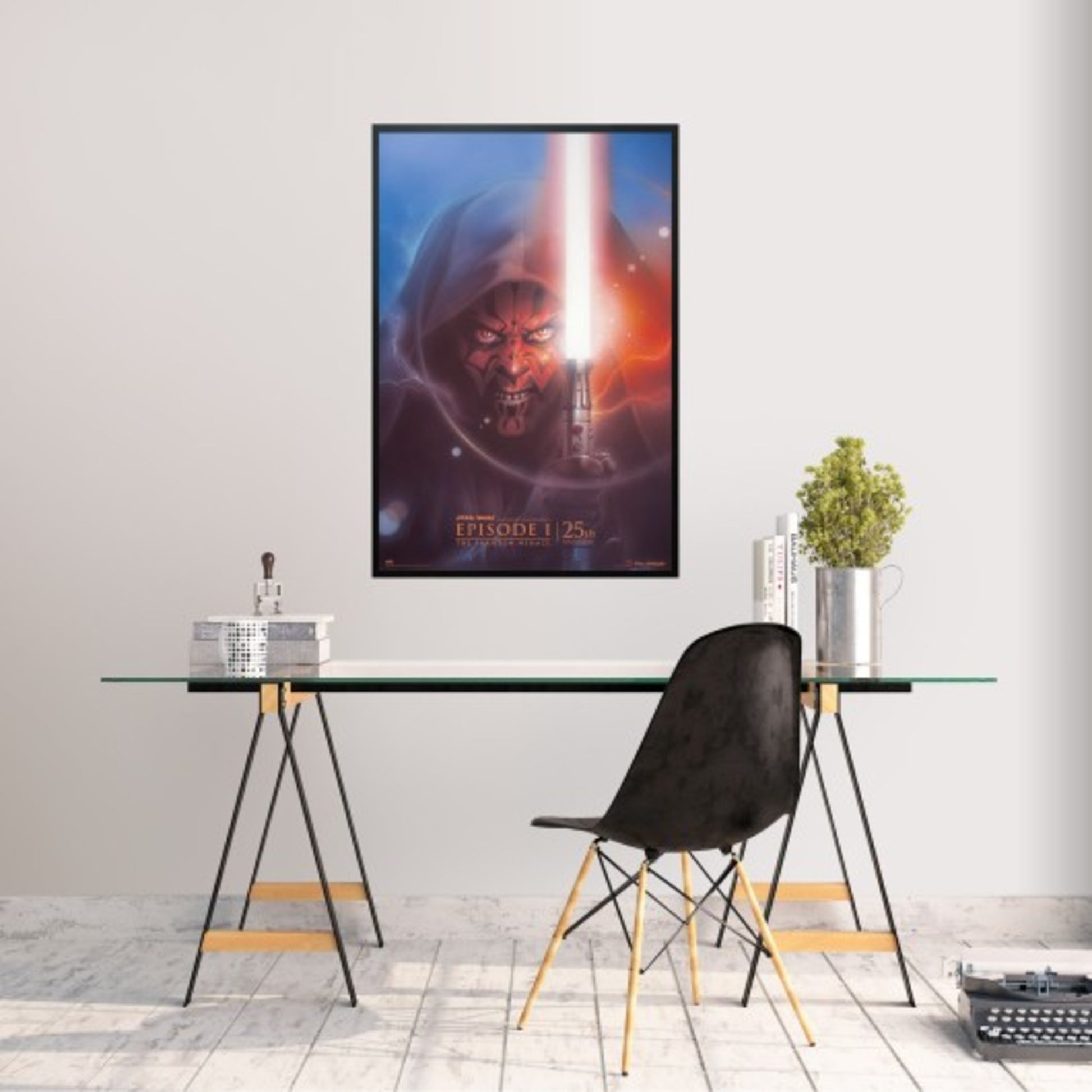 PLV / Affiche Au Choix - Star Wars Episode I La Menace Fantôme - 3 Modèles Dispo