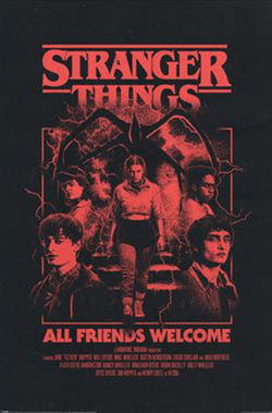 Poster Stranger Things 5 - All Friends Welcome 61x91,5cm