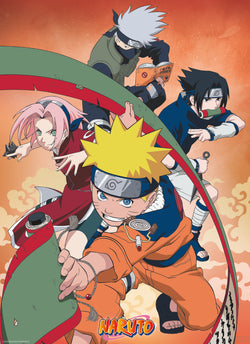 Poster Naruto - Team 7 38x52cm