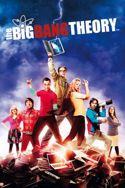 Poster The Big Bang Theory - Casting 61x91,5cm