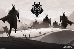 Poster G2 Esports - Samurai 91,5x61cm