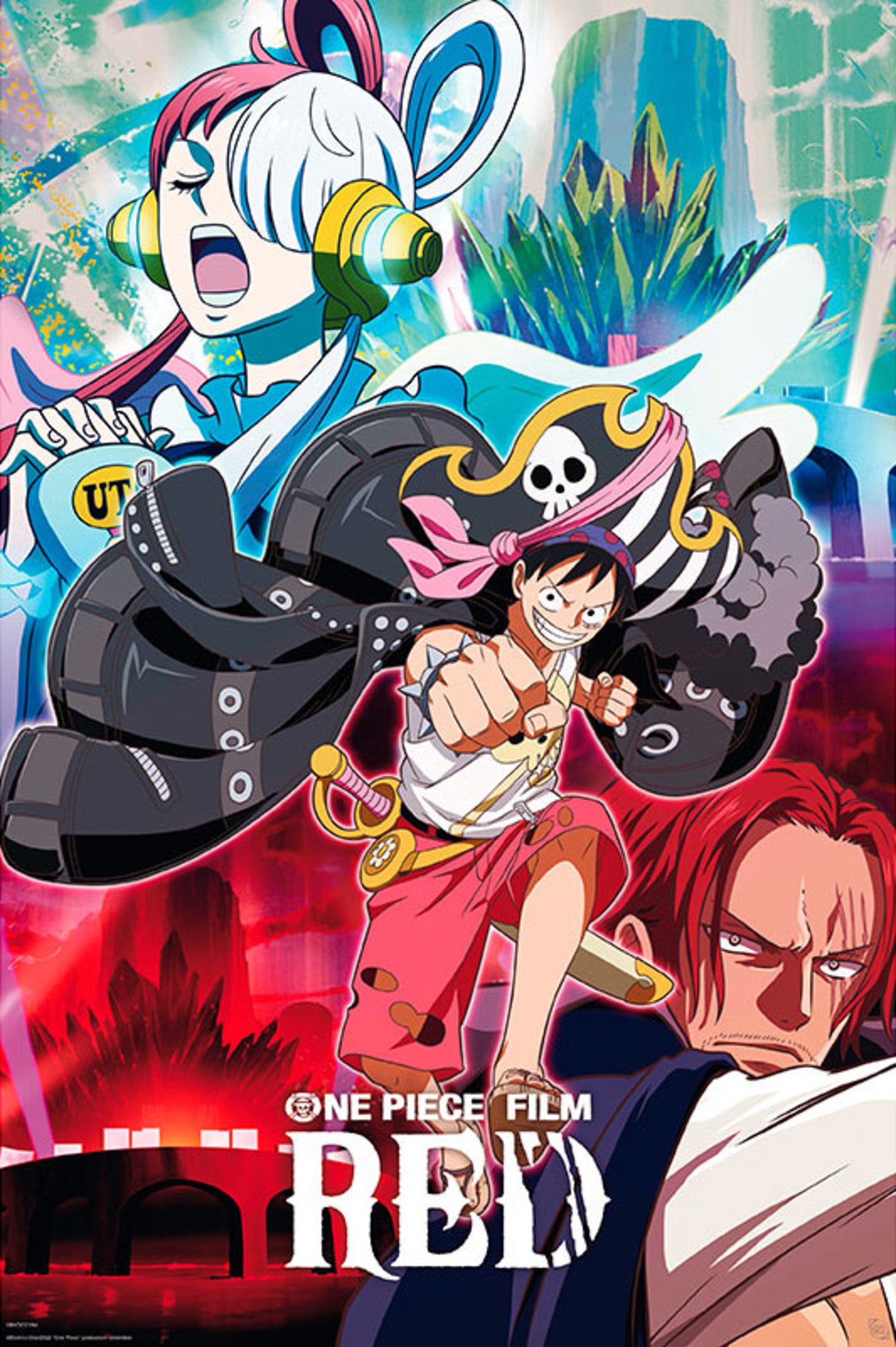 Poster One Piece - Red Movie Poster 61x91,5cm
