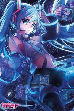 Poster Hatsune Miku - Screen 61x91,5cm