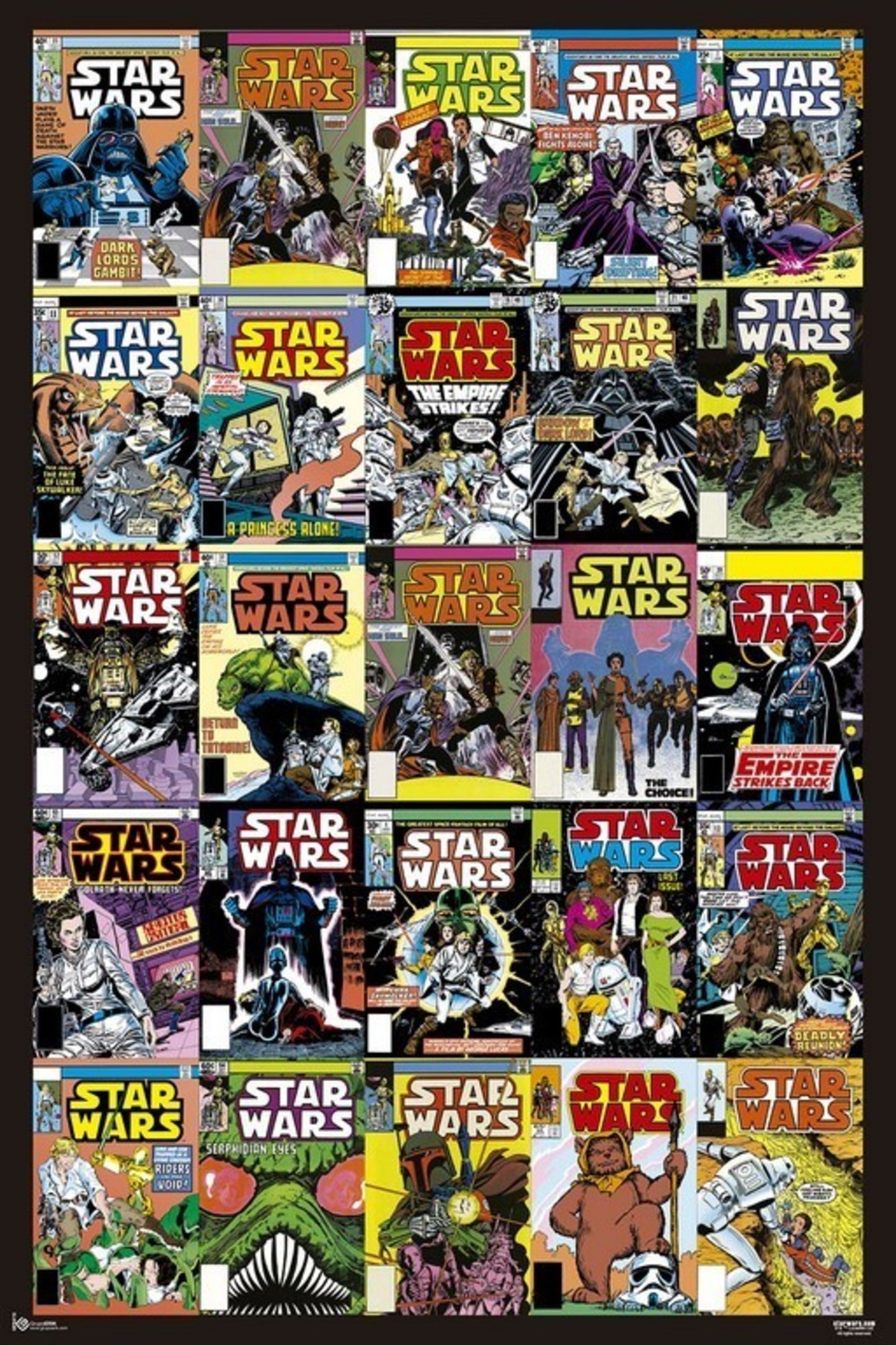 Poster Star Wars - Classic Cover Comic 61x91,5cm