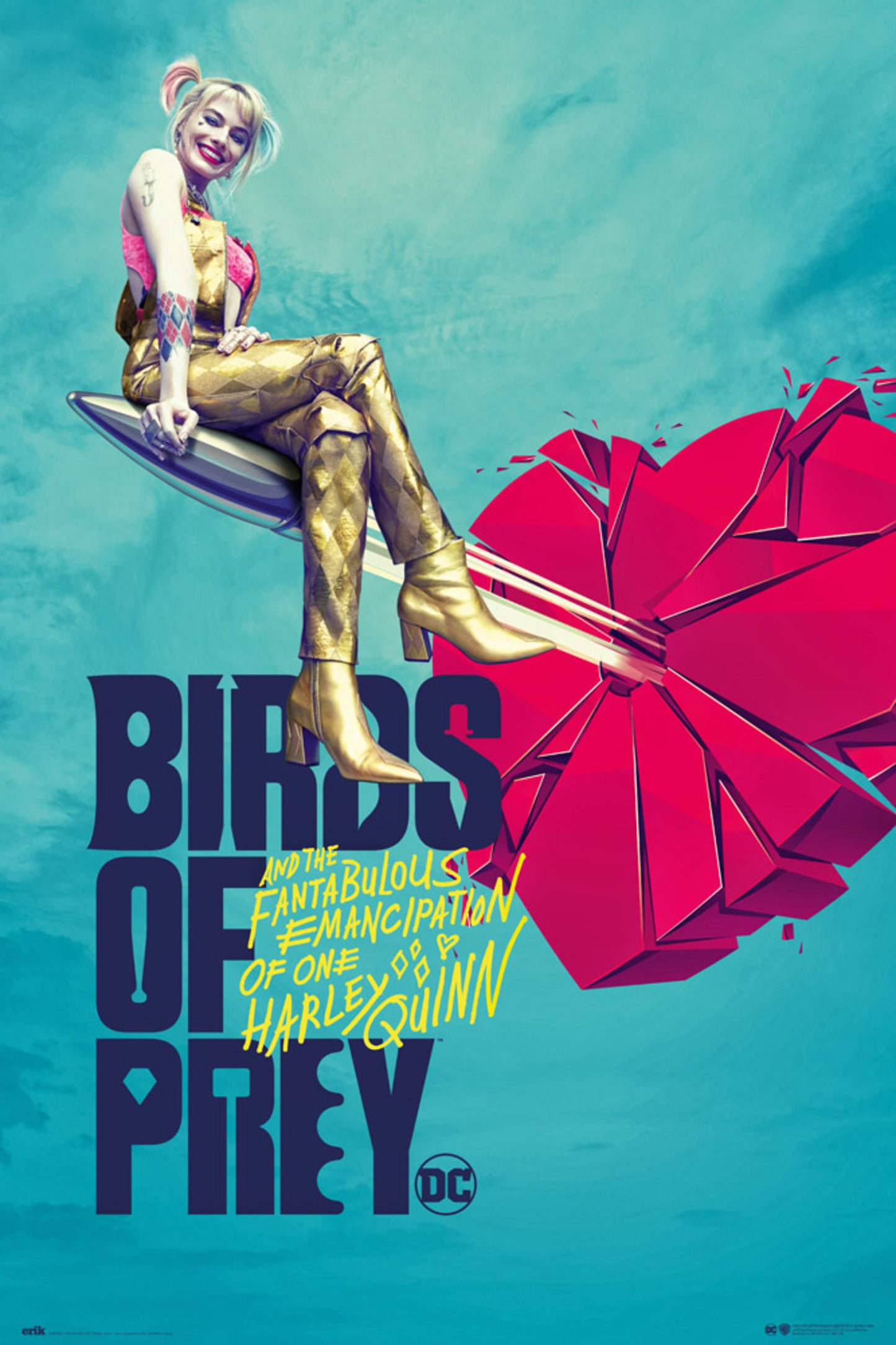 Poster Birds of Prey - Broken Heart 61x91,5cm