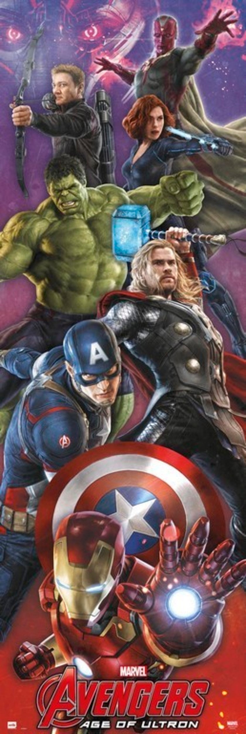 Poster Marvel - Avengers - Age of Ultron 53x158cm