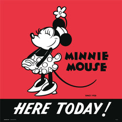 Affiche Art Disney - Minnie 90 I 30x30cm
