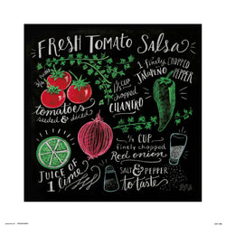 Affiche Art Lily and Val - Fresh Tomata Salsa 30x30cm