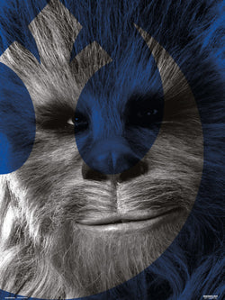 Affiche Art Star Wars - Episode IX Chewbacca 30x40cm