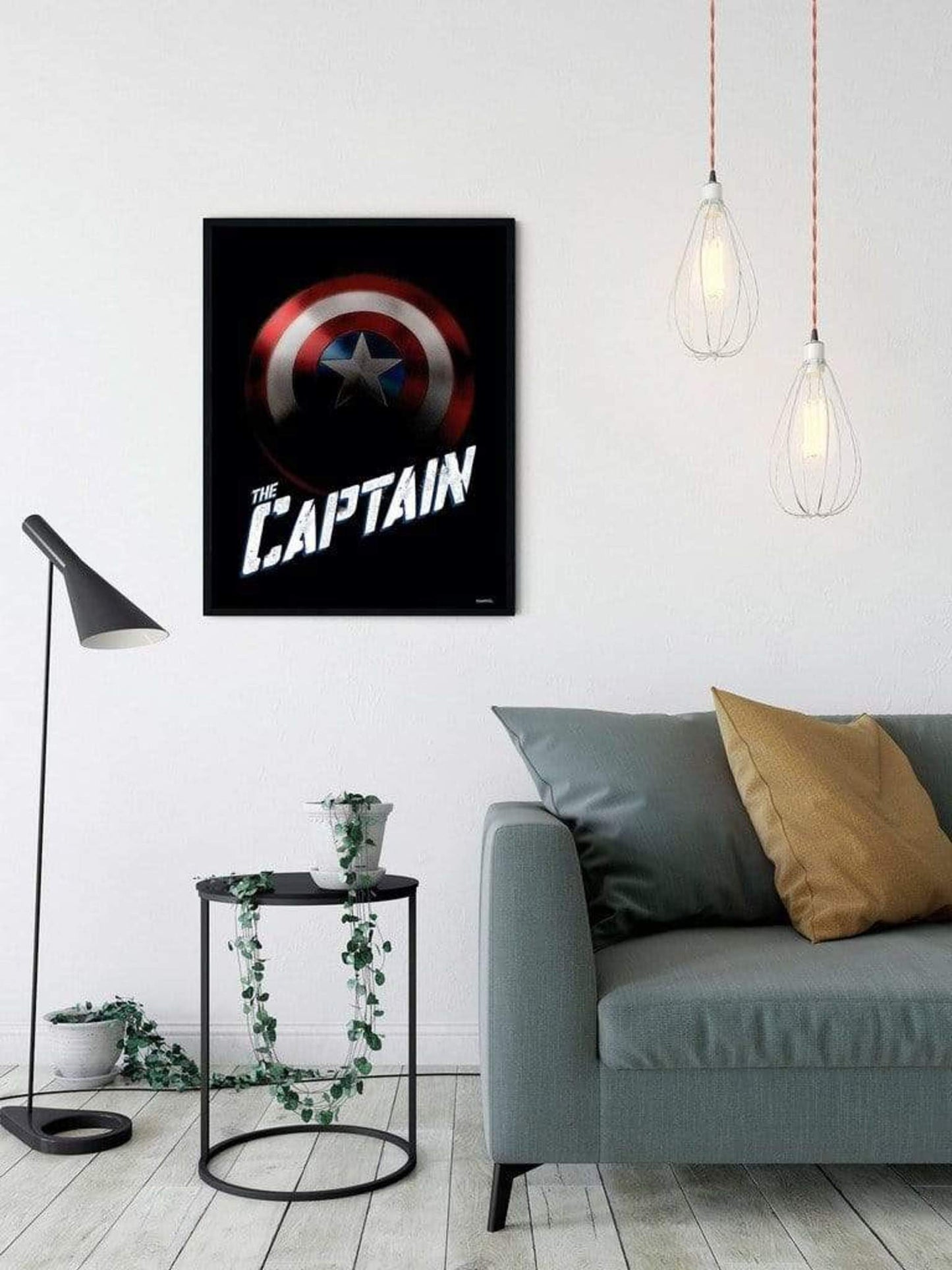 Affiche Art Avengers - The Captain 30x40cm