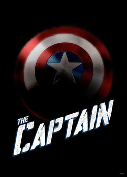 Affiche Art Avengers - The Captain 50x70cm