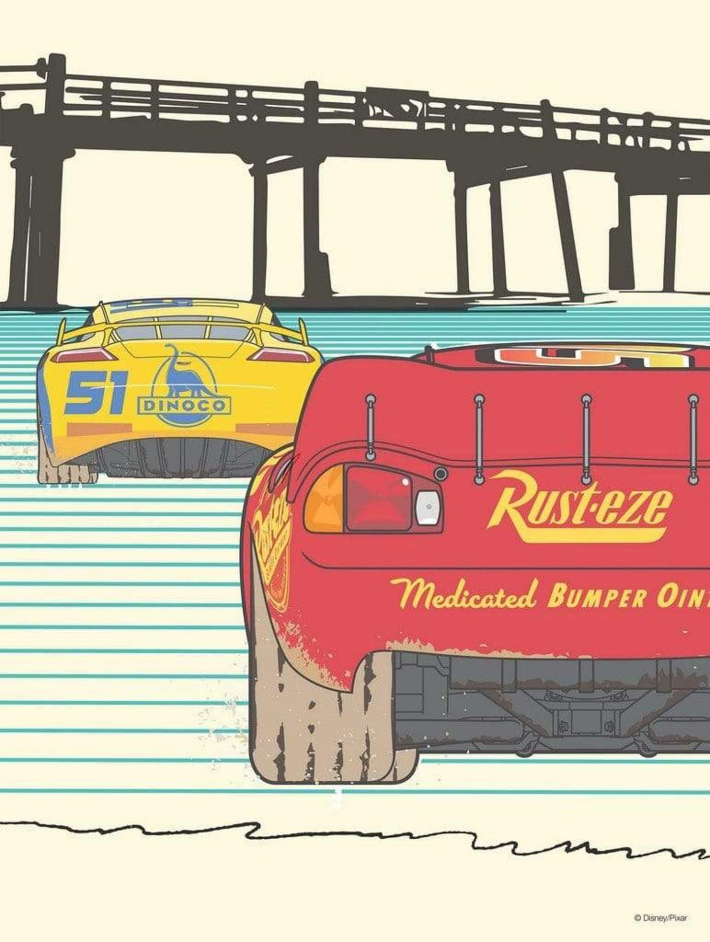 Affiche Art Cars - Strengthen Together 30x40cm