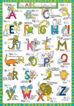 Gabriele Altevers - ABC der tollen Tiere Affiche Art 48x68cm