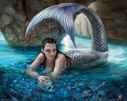 Poster Anne Stokes - Hidden Depths 50x40cm