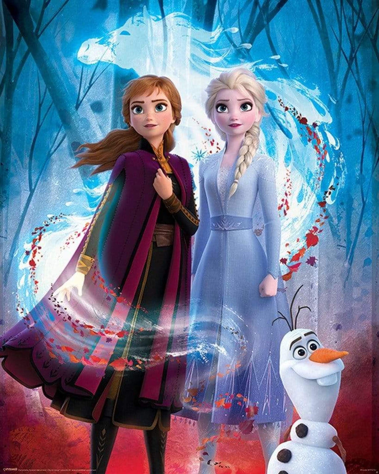Poster Frozen - 2 Guiding Spirit 40x50cm