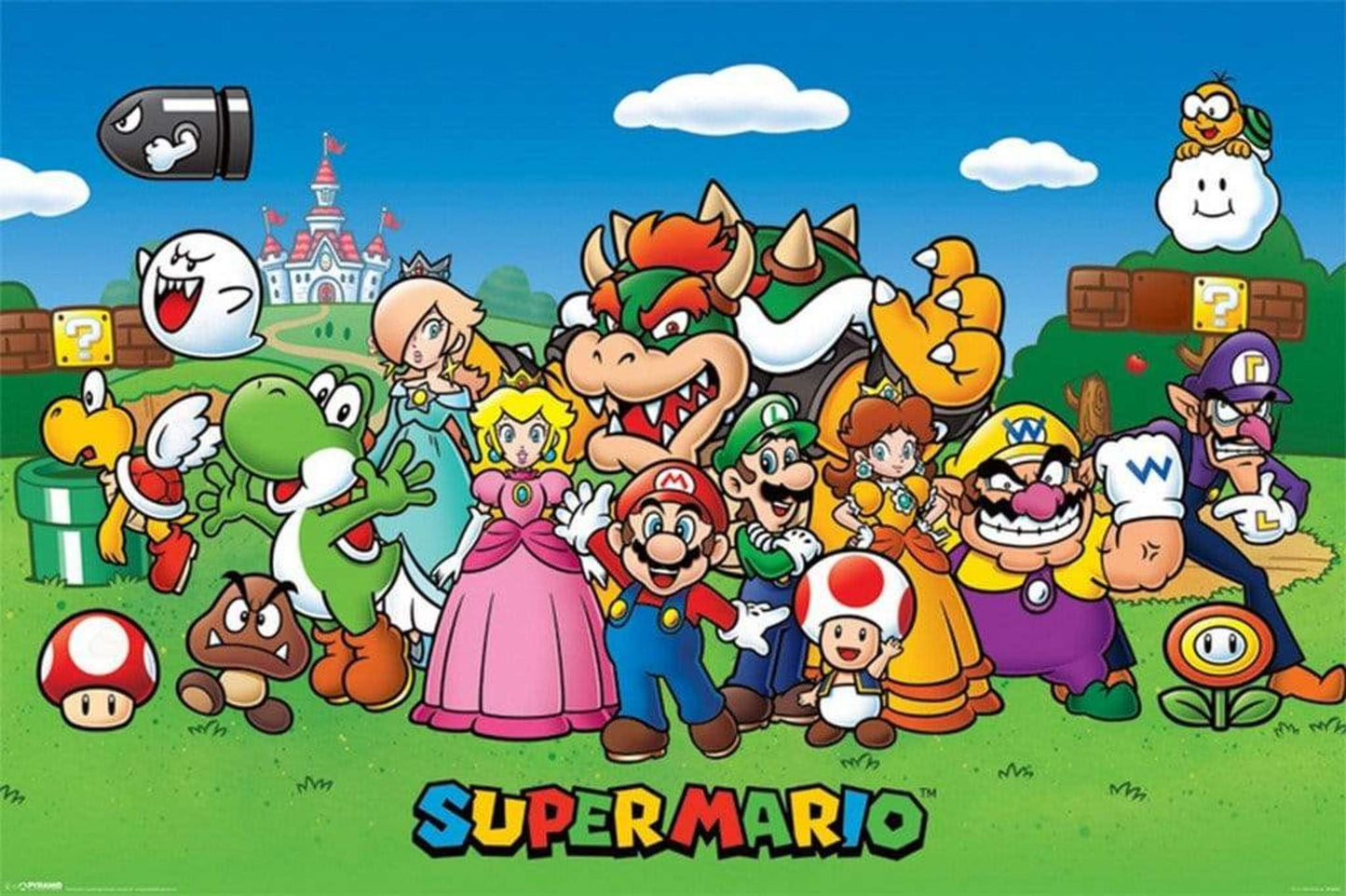 Poster Super Mario - Characters 91,5x61cm