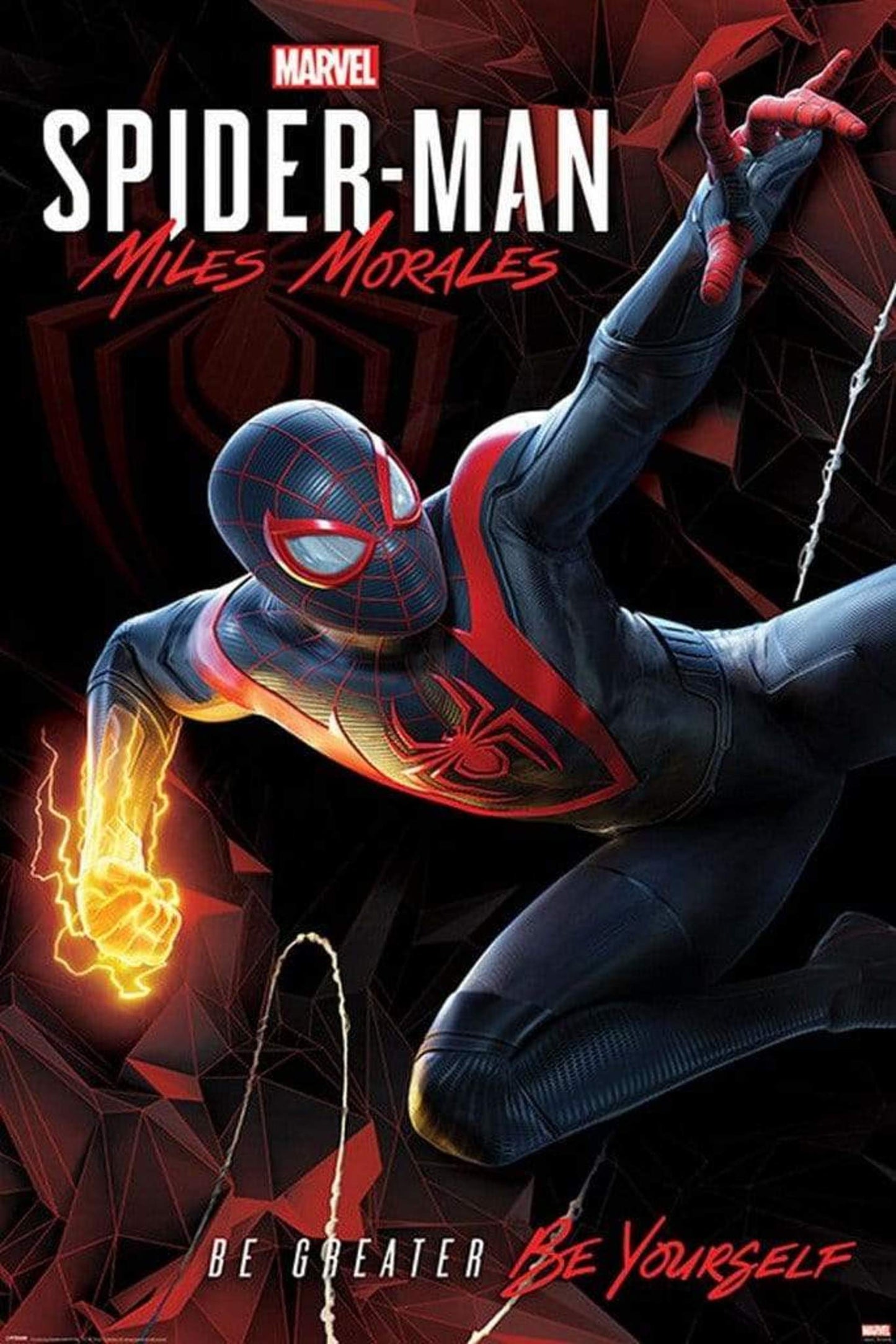 Poster Spider-Man - Miles Morales Cybernetic Swing 61x91,5cm