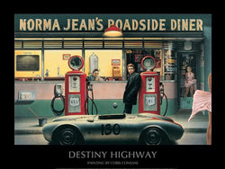 Affiche Art Chris Consani - Destiny Highway 80x60cm