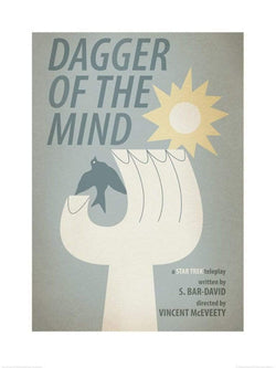 Affiche Art Star Trek - Dagger Of The Mind 60x80cm