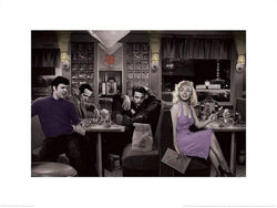 Affiche Art Chris Consani - Blue Plate Special 2 80x60cm