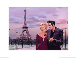 Affiche Art Chris Consani - Paris Sunset 80x60cm