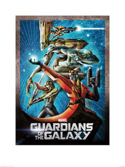 Affiche Art Guardians of the Galaxy - Orb 60x80cm