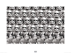 Affiche Art Star Wars - Episode VII Stormtrooper Pencil Art 80x60cm
