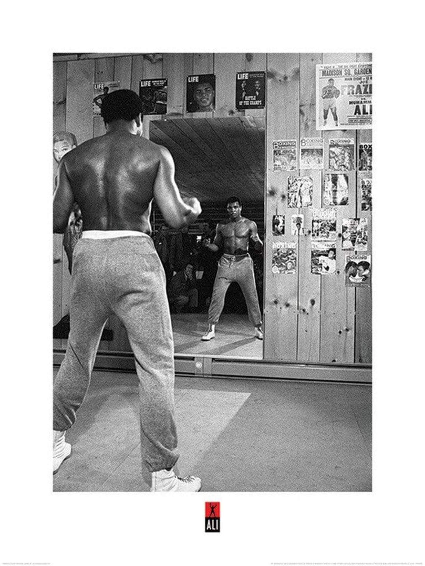 Affiche Art Muhammad Ali - Mirror 60x80cm