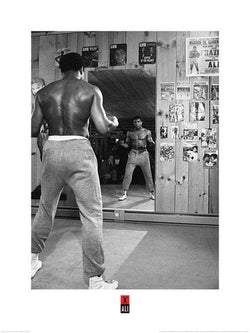Affiche Art Muhammad Ali - Mirror 60x80cm