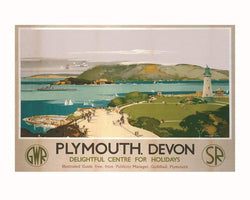 Affiche Art Plymouth 3 40x50cm