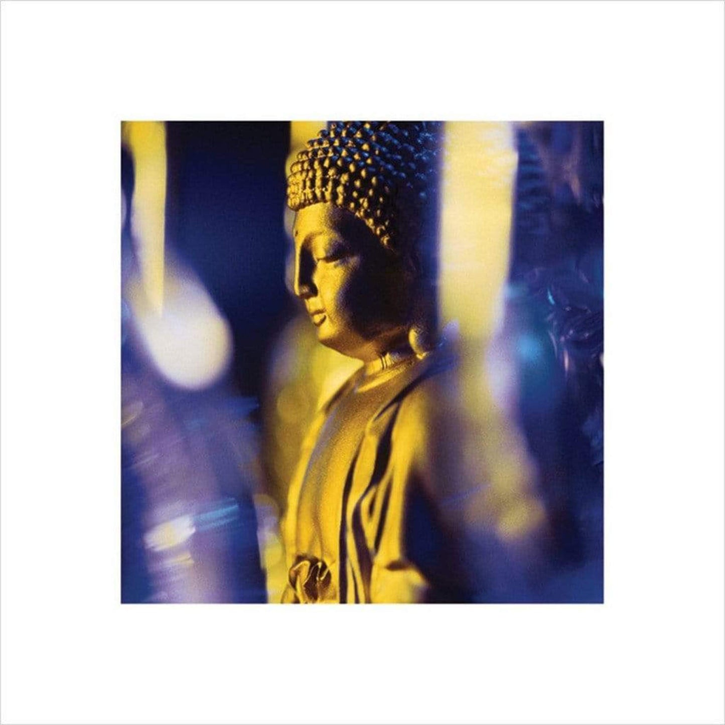 Affiche Art Blue Buddha 40x40cm