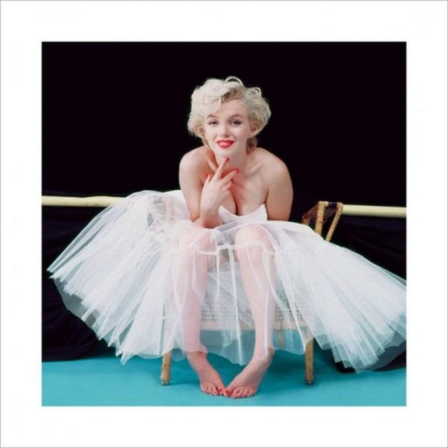 Affiche Art Marilyn Monroe - Ballerina Colour 40x40cm