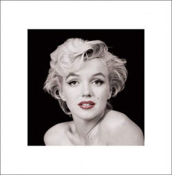 Affiche Art Marilyn Monroe - Red Lips 40x40cm