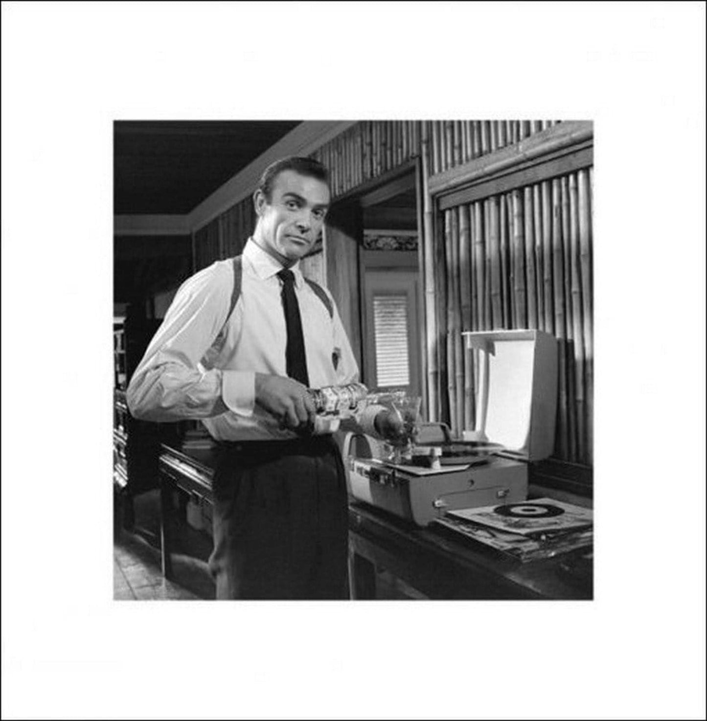 Affiche Art James Bond - Vodka Martini 40x40cm