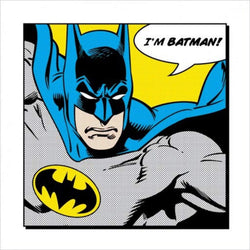 Affiche Art Batman - Im Batman 40x40cm