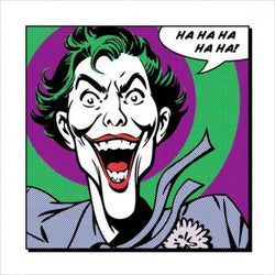 Affiche Art Joker - Ha Ha Ha Ha Ha 40x40cm