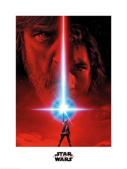 Affiche Art Star Wars - The Last Jedi Teaser 60x80cm