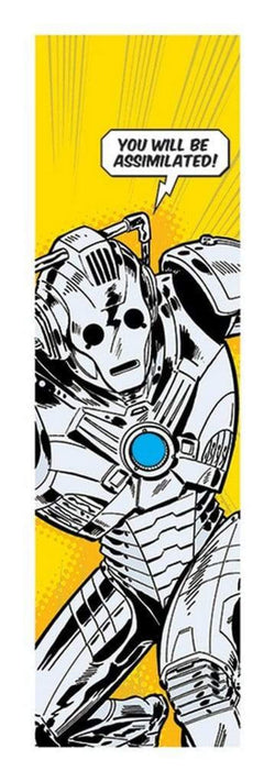 Affiche Art Doctor Who - Comic Cyberman 33x95cm