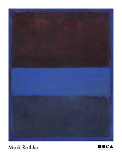 Affiche Art Mark Rothko No. 61 Rust and Blue 71x91,5cm