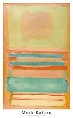 Affiche Art Mark Rothko No. 7 / No. 11 1949 63.5x101,5cm