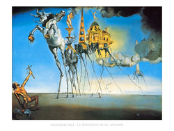 Affiche Art Salvador Dali - La tentation de St. Antoine 80x60cm