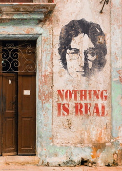Affiche Art Edition Street - Nothing is real 50x70cm