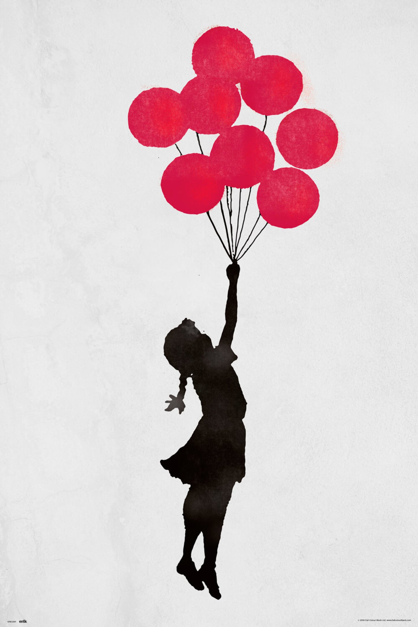 Poster Banksy - Girl Floating Original 61x91,5cm