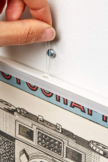 Baguettes de Suspension 93 cm Blanc - Crochet de suspension